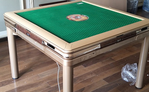 棋牌室定日定日麻将机实拍展示